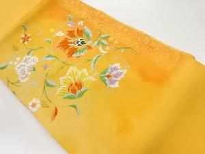 花唐草模様織出し名古屋帯